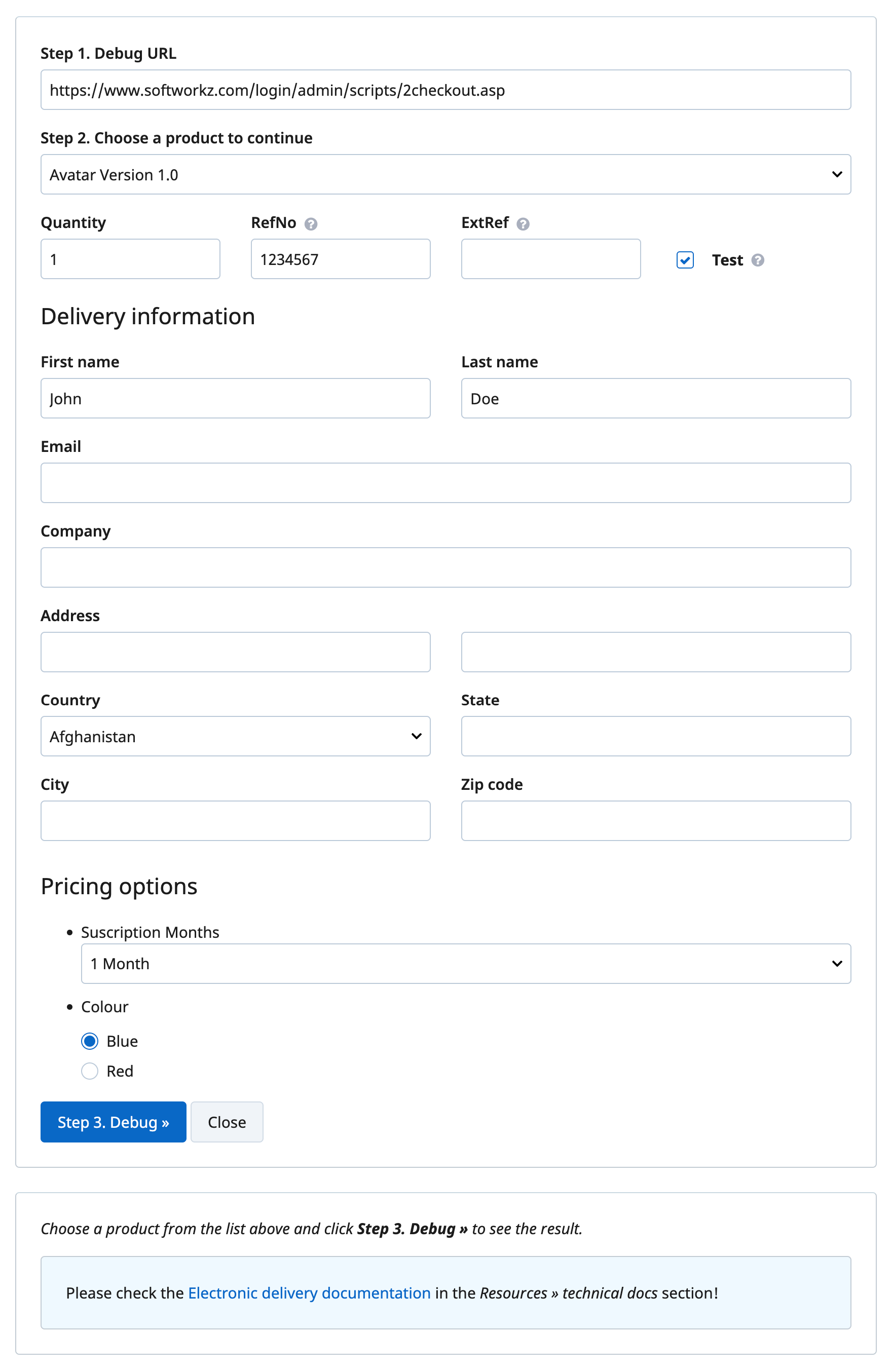Validating Delivery Dynamic Key List URL