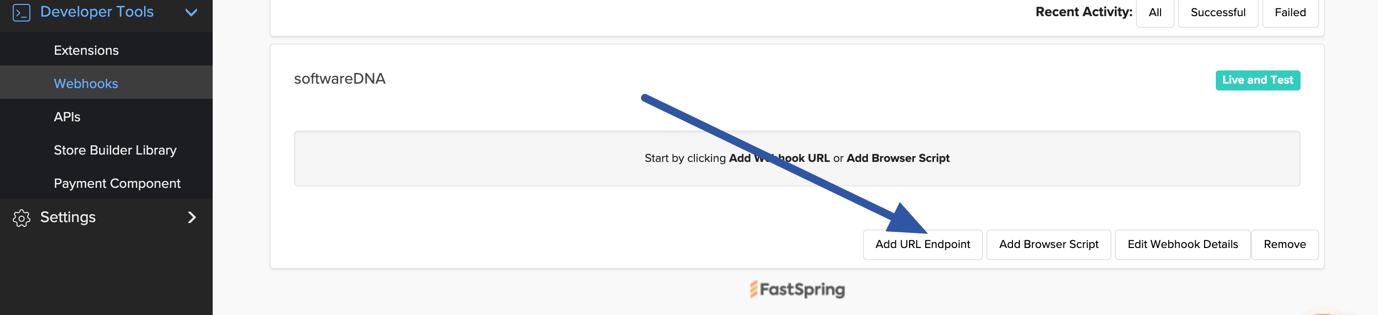 Adding a WebHook