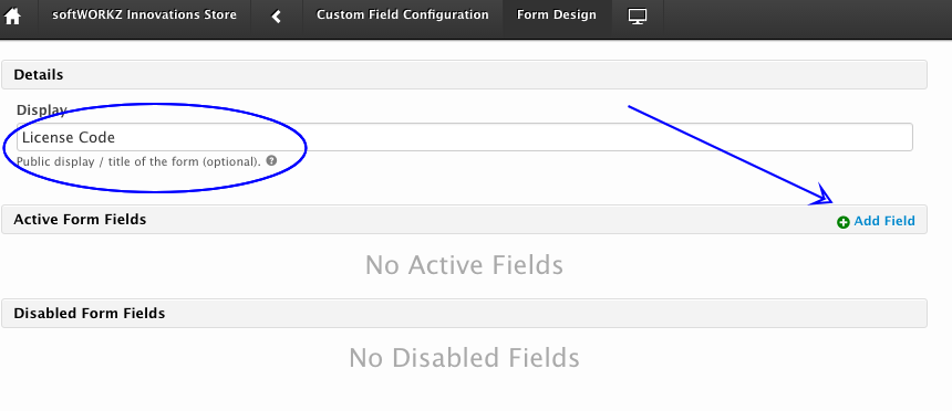 Configure Form