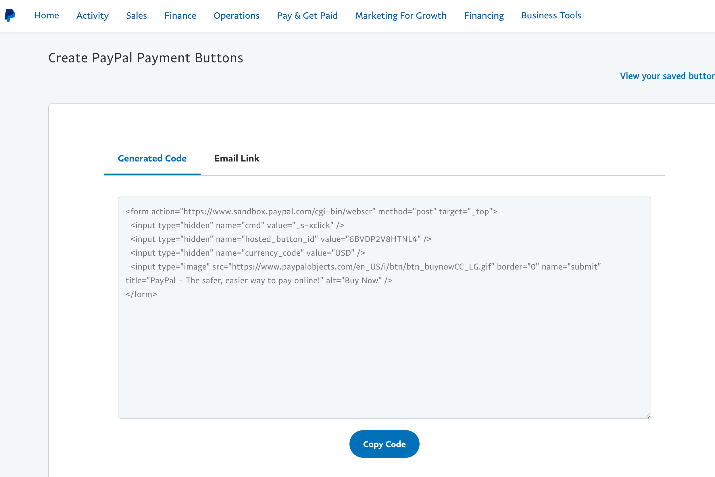 Setting IPN URL