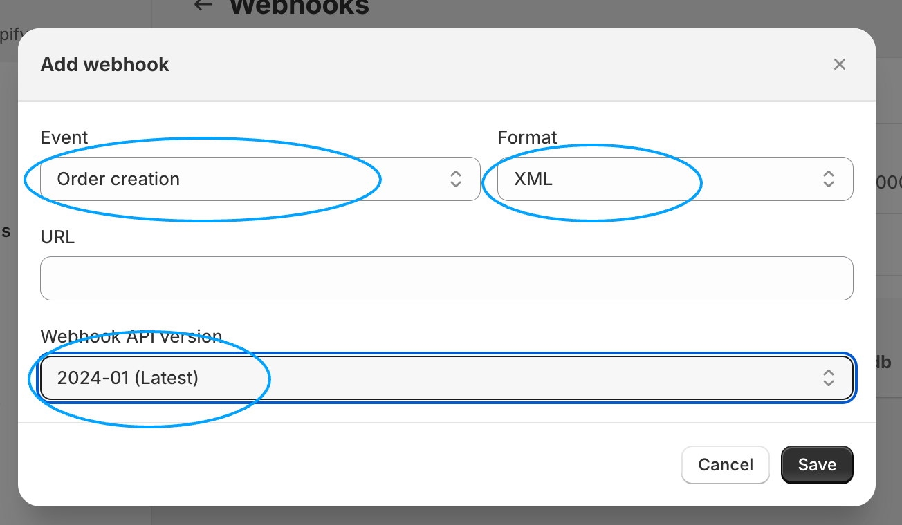 Setting Webhook