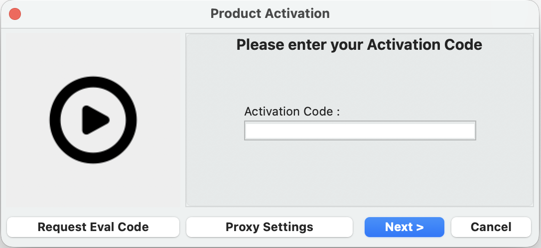 TurnKey Activation Screen