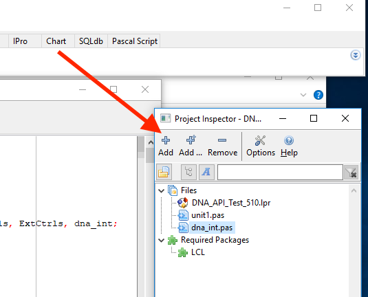 Lazarus Add file